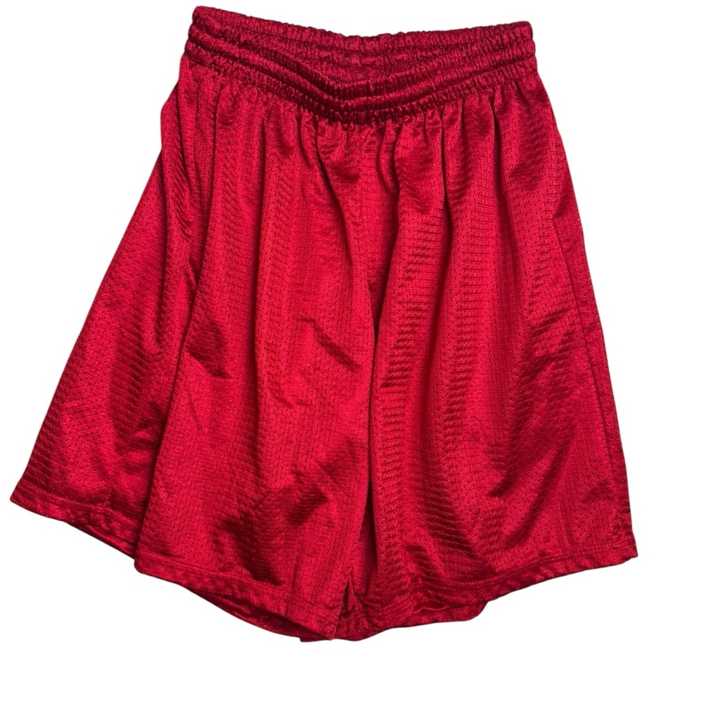 Just Sports USA Red Mesh‎ Athletic Shorts Size Small